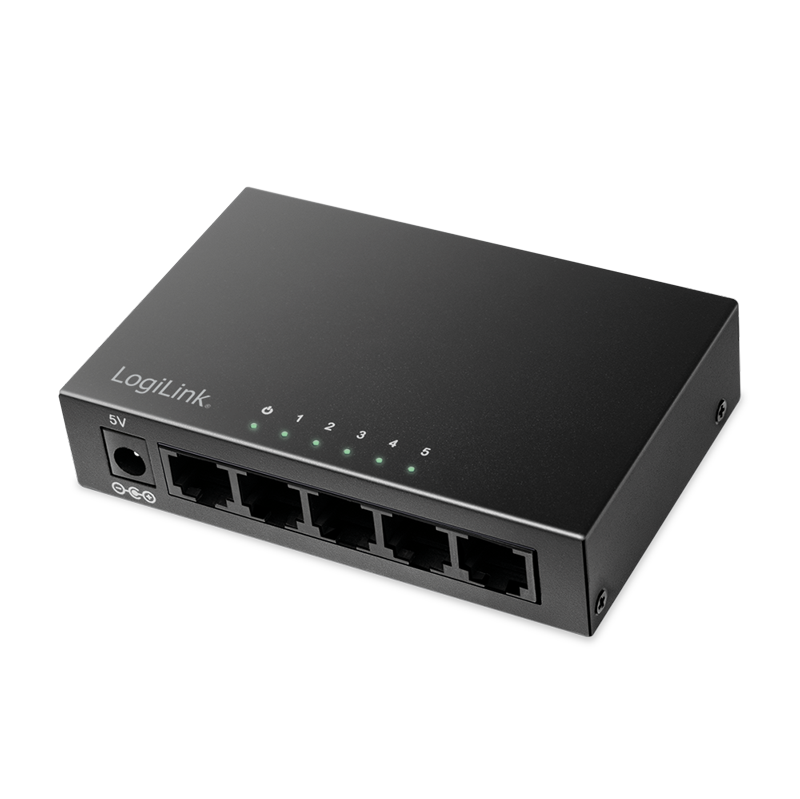 2-Port Netzwerk-Switch Gigabit – Manueller Kippschalter Für Wechsel Zwischen Zwei Netzen, Plug-and-play, Kein Strom Nötig
