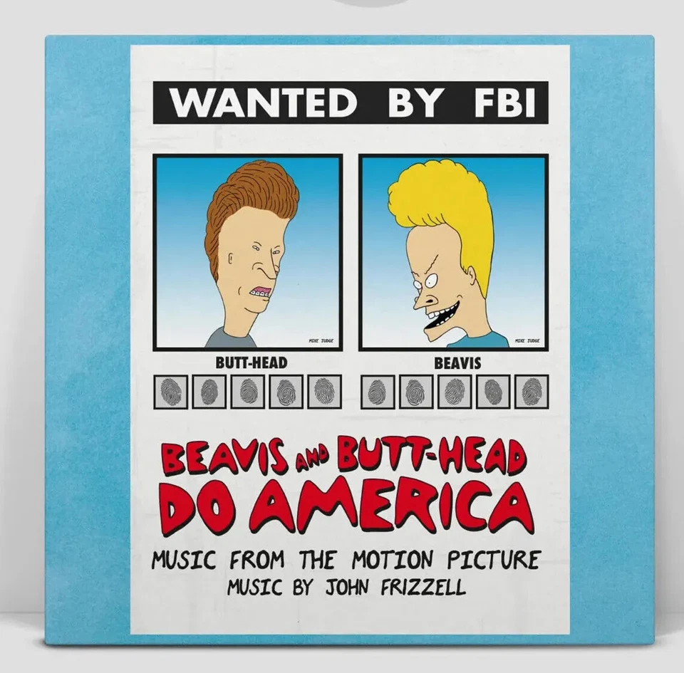 Beavis & Butthead Do America Score Vinyl OST Album - Butt-Head Tri Color - New - Image 2 of 4