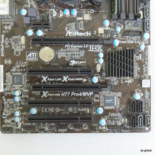 ASROCK Used PCI EXPRESS 3.0,H77 PRO4/MVP 4GB PC3-12800U PCB-I-E-2157=9L31-2 - 第 8/12 張圖片