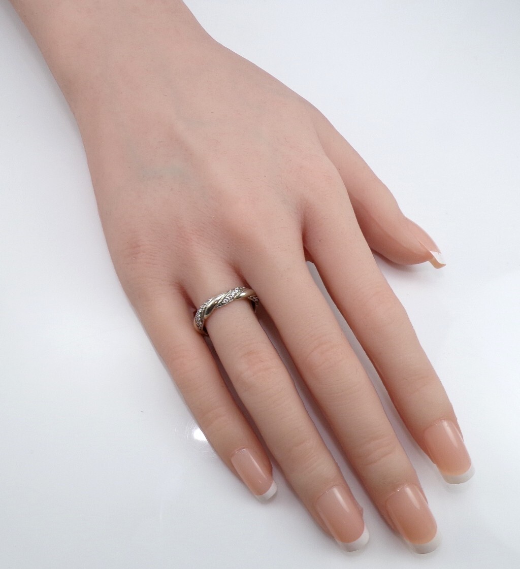 リヴァイ リングカフ Retired Pandora Shimmering Leaves Statement Ring :: Ring
