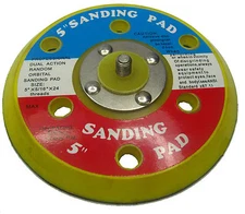 RDGTOOLS 125 MM 5" STICKY SANDING PAD / DA AIR SANDER