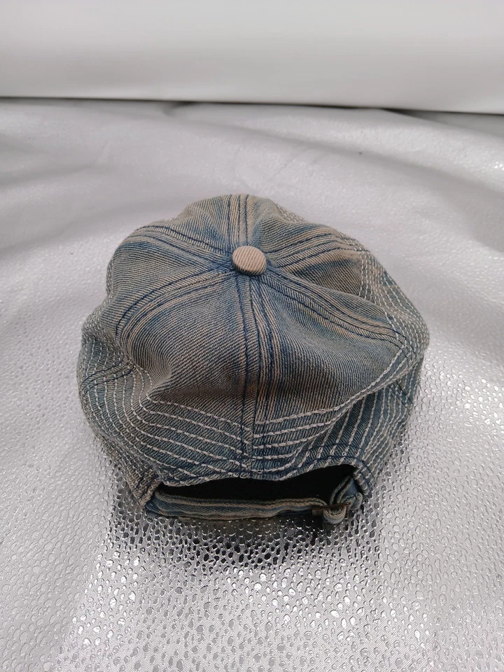 Free People Womens Baseball Hat Distressed One Size Cotton - Image 4 of 4