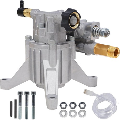 #ad Pump Washer 2.5G 7 8 Shaft Vertical Plunger 3400 PSI Silver Pressure Biswing $89.99