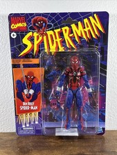 AUTHENTIC Spider-Man Retro Marvel Legends Ben Reilly 6-Inch Action Figure New