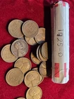 1925-D LINCOLN WHEAT CENT PENNY ROLL "FINE" Condition Estate Auction Win.  Fast