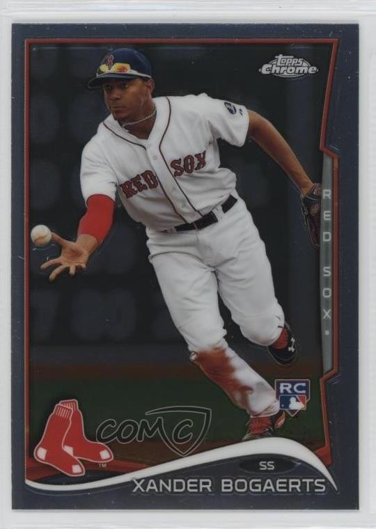 2014 Topps Chrome Xander Bogaerts (English Back) #25 g2d