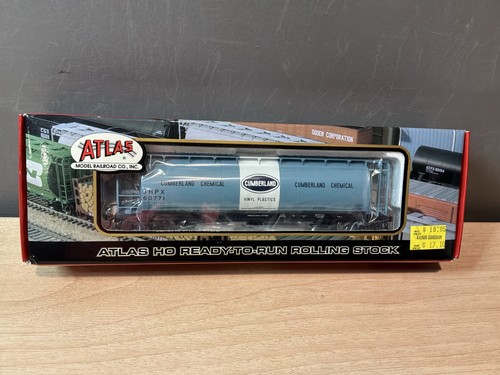 Tolva cilíndrica Atlas 1972-1 Ho Cumberland Chemical ACF 3 bahías SHPX 60771 NUEVA EN CAJA | Condition: New