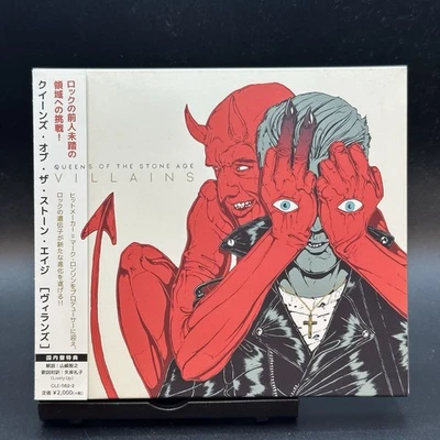 Queens Of The Stone Age / Villains First Edition 2017 Japan OBI CD - Photo 1/4