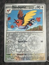 Pokemon Fletchinder 122/142 Stellar Crown Reverse Holo Common  - NM