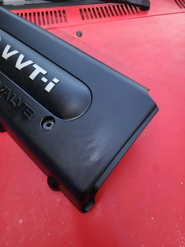 2002-2010 Scion XB OEM Black Engine Cover 2.4L/2AZFE Part #12601-28190 - Image 4 of 4