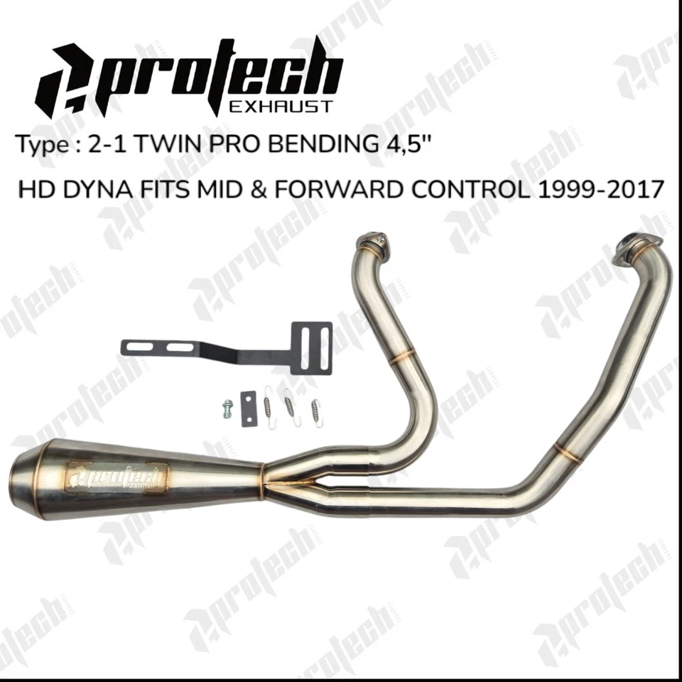 2000 harley davidson dyna exhaust - Image 2 of 4