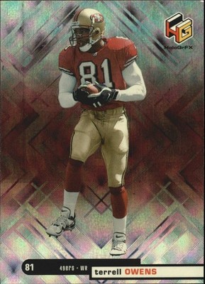 1999 Upper Deck HoloGrFX #52 Terrell Owens - FB