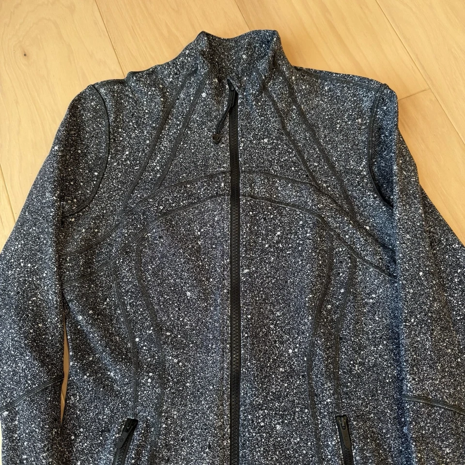 Куртка Lululemon Define Jacket 8 черная на молнии для тренировок досуга йоги бега - Изображение 3 из 4