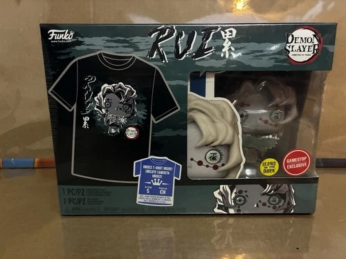 Funko Pop! Demon Slayer Rui GameStop Exclusive Glow Figure & T-Shirt