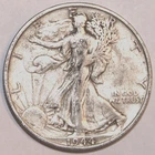 1944-S Walking Liberty Half Dollar - Extra Fine - #0197EC - FREE SHIPPING