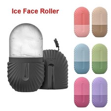 Rodillo facial de silicona molde de hielo masajeador facial removedor de hinchazón
