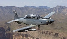 Beechcraft AT6 AT-6 Military Light Attack Desktop Wood Airplane Model Large 1/24