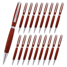 Fancy Pen Kit, Chrome Finish, 20 Pack, Legacy Woodturning