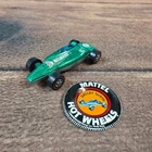 Hot Wheels Shelby Turbine 1:64 Green 1969 Redline With Collector Button