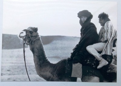 E412 Pressefoto Isabelle Adjani / Dustin Hoffman - Ishtar - 1987