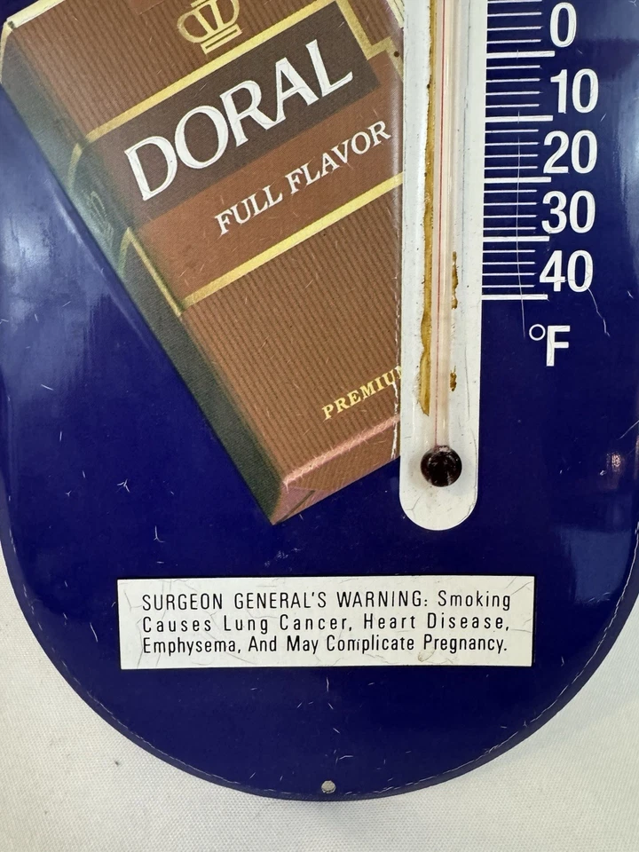 Термометр рекламный наружный DORAL 1996 R. J. Reynolds Tobacco Co 505982 - Изображение 3 из 4