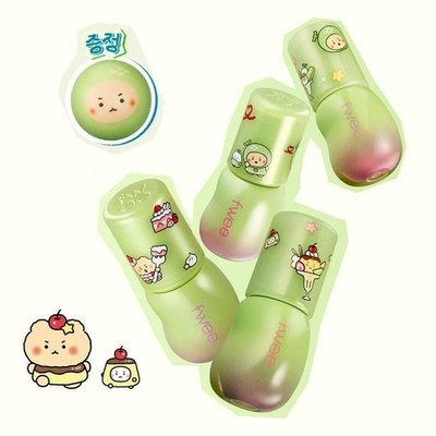 Fwee x MANGOMEE Edition 3D Voluming Gloss 4Colors + Stress Ball Glow Lip Tint