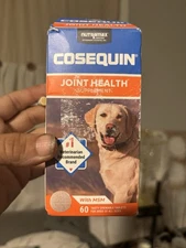 Cosequin Joint Health Supplement for dogs 60 Chewable Tablets Exp. 10/2028