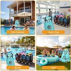 Yescom 335 Gal Pool Float Storage Bin with Bean Bag Toss Game Cornhole Board — photo 8