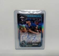 2024 Topps Chrome Ryder Ryan #RA-RR  Rookie Refractor Auto 52/499  RC