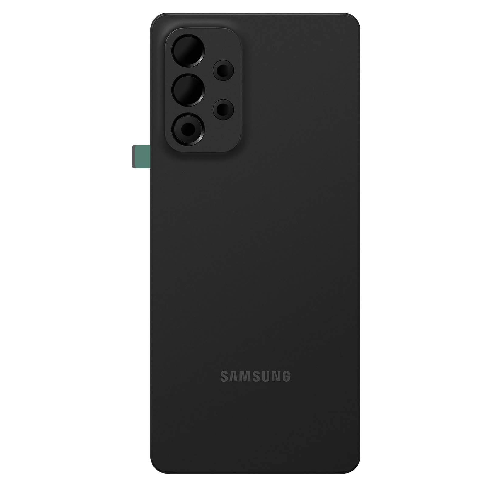 Cache batterie Galaxy A53 5G original Service Pack noir pour réparation