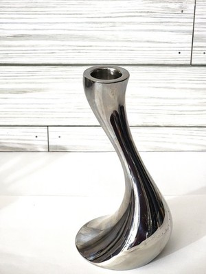 Georg Jensen 8'' Cobra Candle Holder Stainless Steel Abstract Replacement Part
