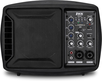 SPA-5.5 Small PA Speaker Monitor Class-D Amplifier 3 Channel Mixer 3 Band EQ, Po
