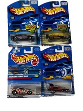 1997-2001 Hot Wheels Race Car Lot Of 4 Vintage Collectibles