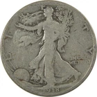 1918 S Liberty Walking Silver Half Dollar G Good 50c Coin SKU:I24547