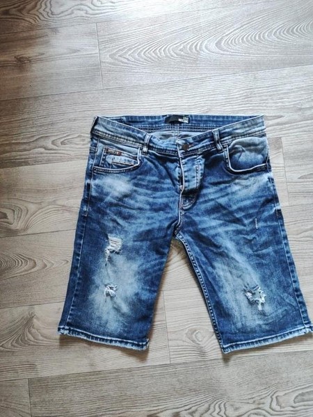 Men Moschino Shorts Blue 33 / L / 48