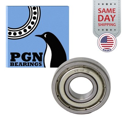 (100) R4-ZZ Premium Metal Shield Ball Bearing C3, 1/4''x5/8''x0.196'', R4z