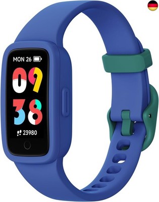 BIGGERFIVE Vigor 3 Kinder Fitness Armband Uhr mit AMOLED Display ohne App &
