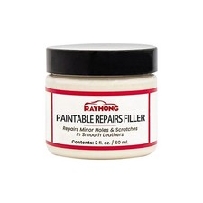 Natural Leather Repair Filler Paste 60ml Paintable Restorer for Car Furniture