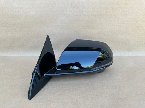 24-25 Hyundai Ioniq 5 Side View Mirror W/blind Spot Camera, LH Left Side Black