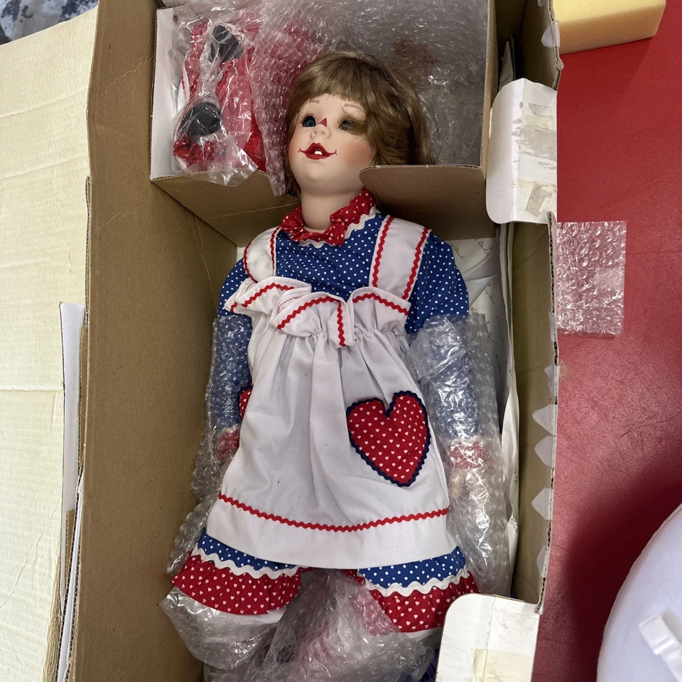 Muñeca de porcelana Ann By Kelly RuBert de Danbury Mint Foto 2 de 3