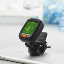 LCD Clip On Chromatic Acoustic Electric Guitar Bass Ukulele Banjo Violin Tuner