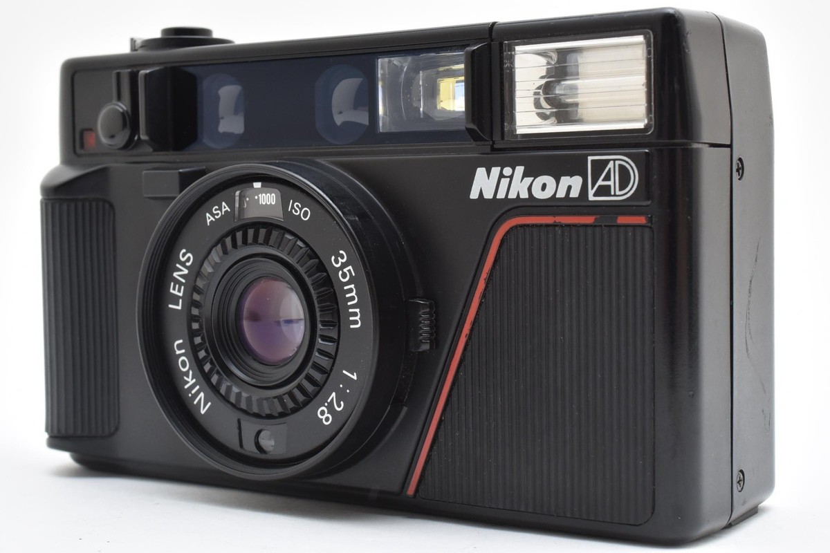 ISO 1000 [MINT] Nikon L35AD Point & Shoot 35mm Film Camera w/ Cap