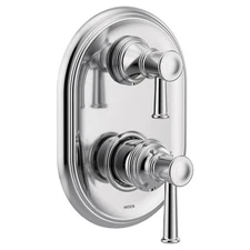 Moen UT3322 Belfield M-CORE 3-Series 2-Handle Transfer Valve Trim - Chrome