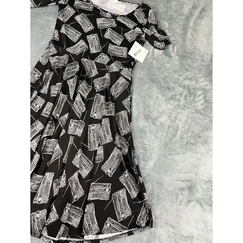 Vestido negro para mujer LuLaRoe Carly 2XL Nicole - Nuevo con etiquetas Foto 2 de 4