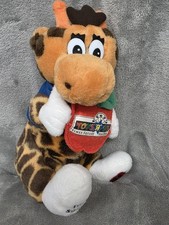 Geoffrey Toys R Us Time Square 2001 Vest Giraffe Stuffed Animal Plush VINTAGE