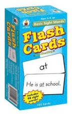 Basic Sight Words Flash Cards, Grades 1 - 3 Cards 