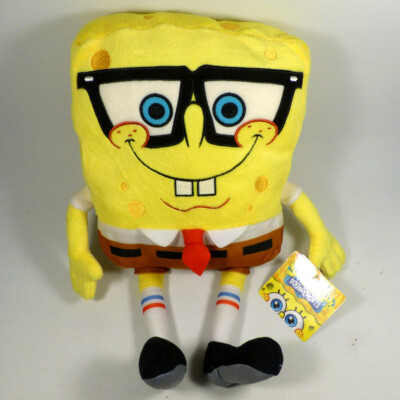 Spongebob Schwammkopf 12 Zoll Plüsch Brillenanhänger Stofftier (Nickelodeon Imagine8 2021)