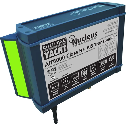 Digital Yacht AIT5000 Class B+ AIS Transponder with Splitter & WiFi