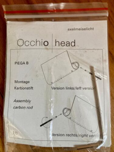 Occhio Piega B (Puro R) Head Leuchtenkopf, Chrom glänzend, NEU - SELTEN - Bild 7 von 7
