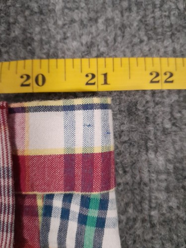 Polo Ralph Lauren vintage pantaloncino uomo 42 chino indiano madras piatto davanti preppy - Foto 6 di 9